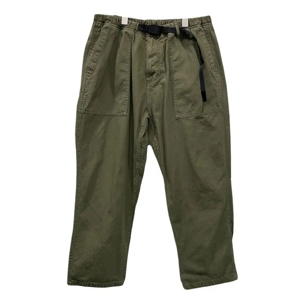 [BUNJANG] Gramicci Khaki Relaxed Fit Pants / A4011[GRAMICCI] 그라미치 바지 ASIA L