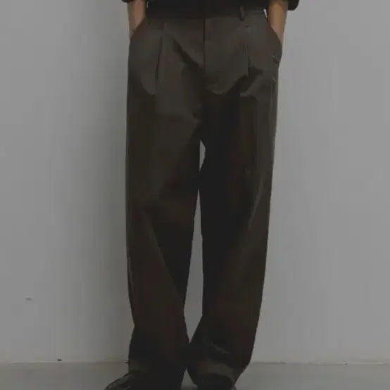 [BUNJANG] Another Office Bonjour Two-Tuck Wide Pants / 어나더오피스 봉쥬르 투턱 와이드팬츠 팝니다