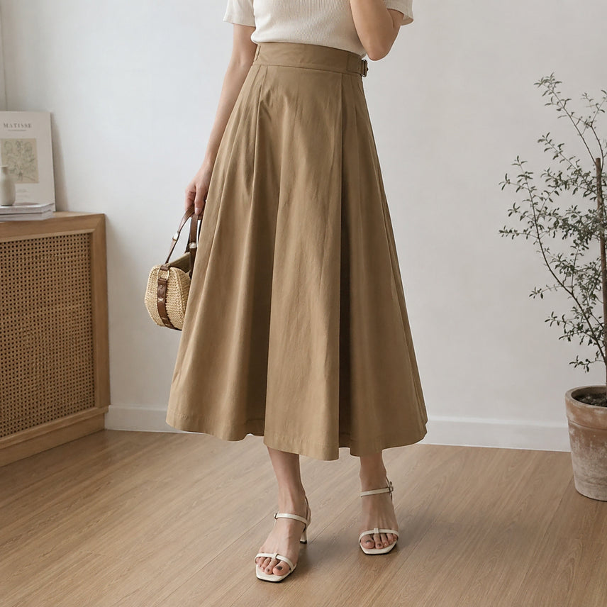 [BUNJANG] CC Collect Flare Skirt / [26]씨씨콜렉트 총 플레어 스커트