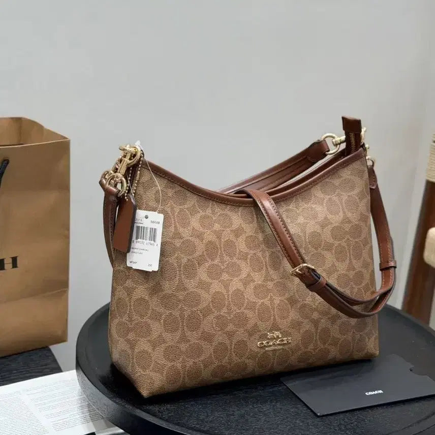 [BUNJANG] Coach Laurel Tote Shoulder Cross Bag / COACH/로퍼 LAUREL 토트 숄더백 크로스백 신상품