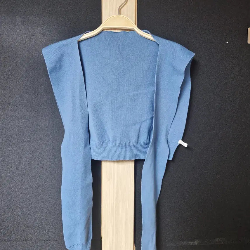 [BUNJANG] Knit Shawl Collar Sweater / 진짜만원 니트 숄카라 블루