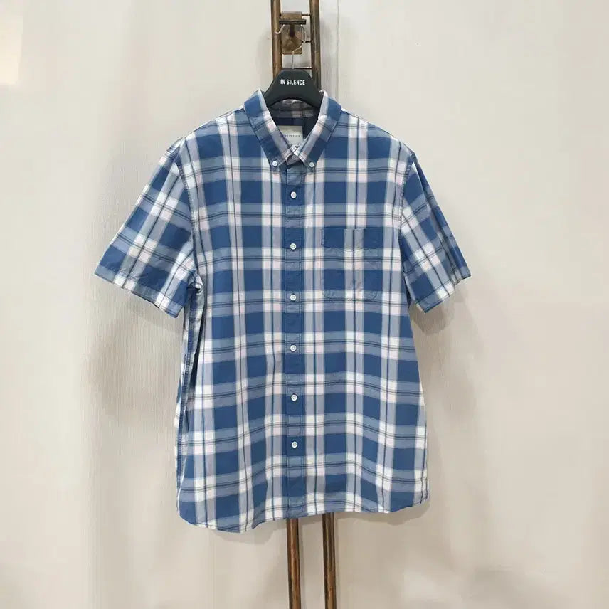[BUNJANG] American Eagle Plaid Short Sleeve Shirt XXL / (JJ31021)아메리칸이글 체크 반팔셔츠 XXL(110)