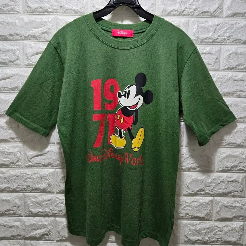 [BUNJANG] Disney Mickey Mouse Printing T-Shirt (Size 95-100) / 디즈니 미키마우스 프린팅 반팔티 95~100