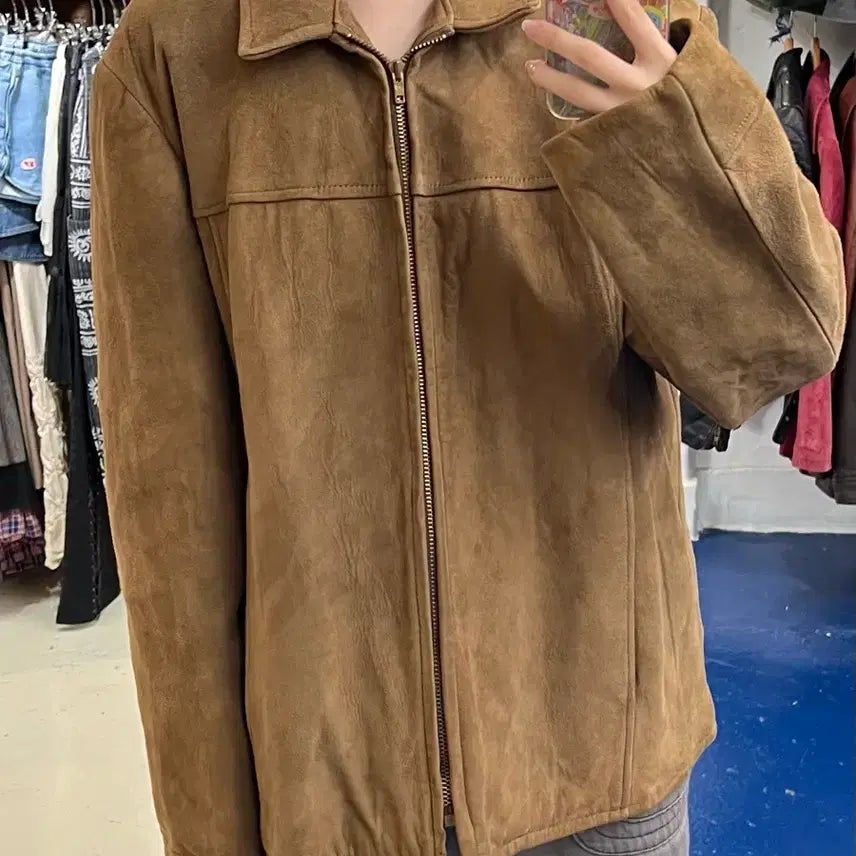[BUNJANG] 1960s Oakbrook Suede Jacket / 1960s USA Oakbrook 인시어스 스웨이드 자켓