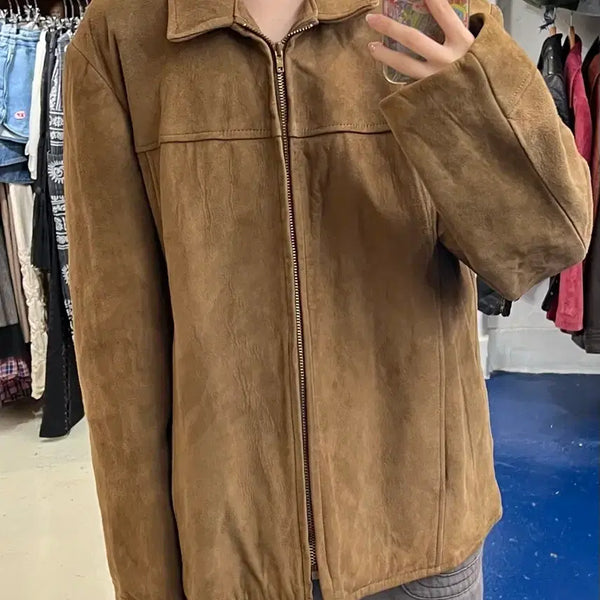 [BUNJANG] 1960s Oakbrook Suede Jacket / 1960s USA Oakbrook 인시어스 스웨이드 자켓