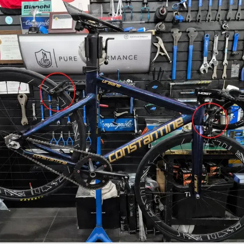 [BUNJANG] Constantine Urbain 25 Model Fixie Bicycle / 콘스탄틴 어베인 25년식