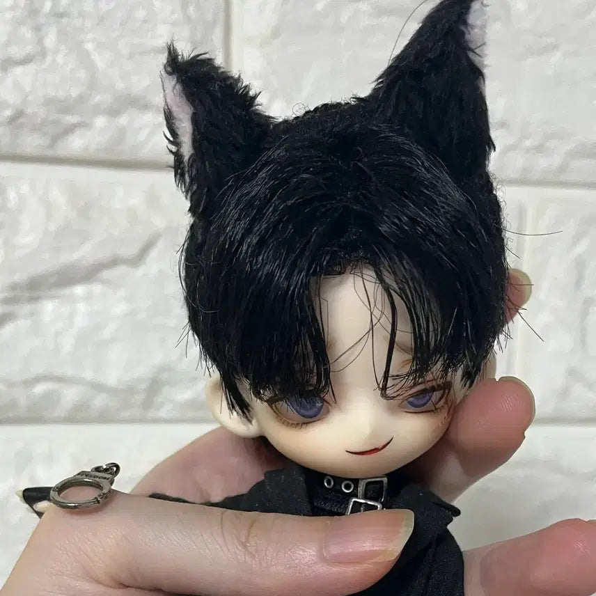 [BUNJANG] USS Custom Black 5:5 Parting Wig / USS 커스컴 가발 5:5 가르마 검정