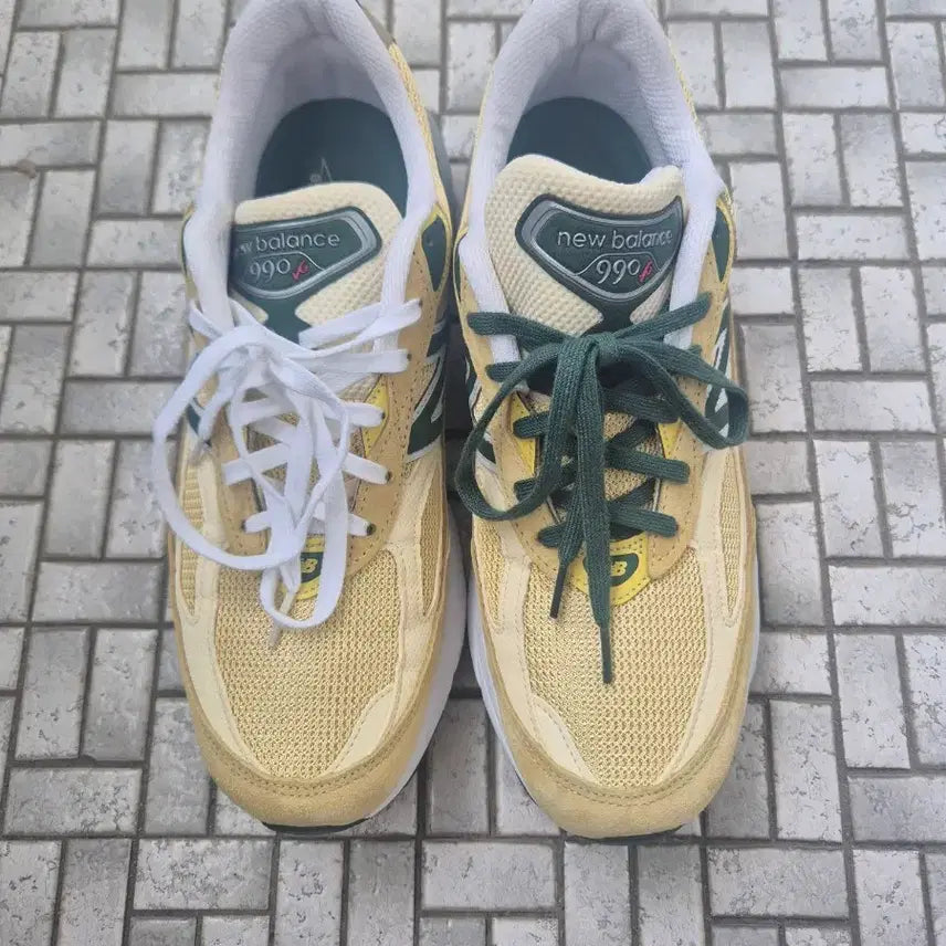 [BUNJANG] New Balance 990v6 Yellow/Green Sneakers / 뉴발란스 990v6 옐로우/그린 스니커즈