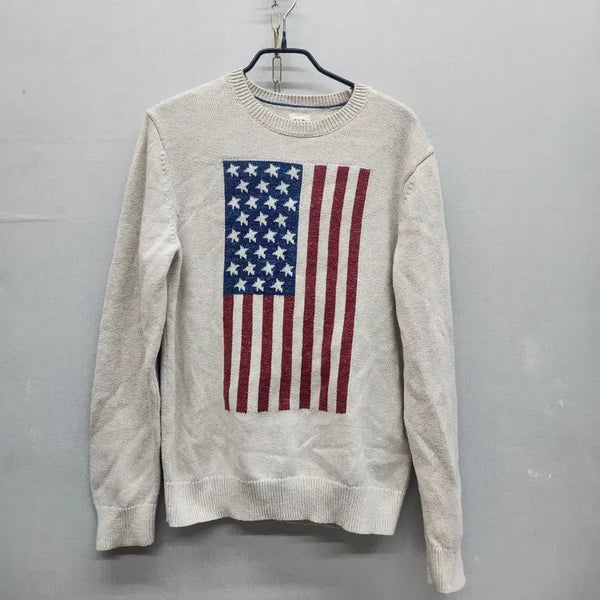 [BUNJANG] GAP American Flag Knit Sweater Size S / GAP 성조기 디자인 니트 S
