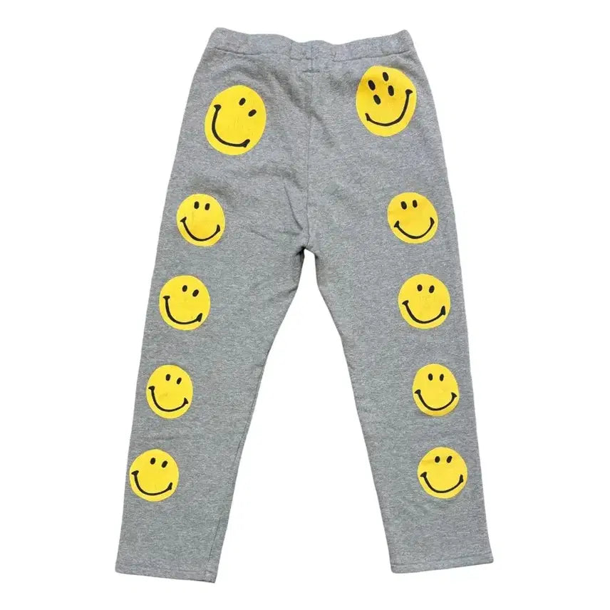 [BUNJANG] Kapital Smile Sweatpants Grey / 캐피탈 스마일 스웻팬츠