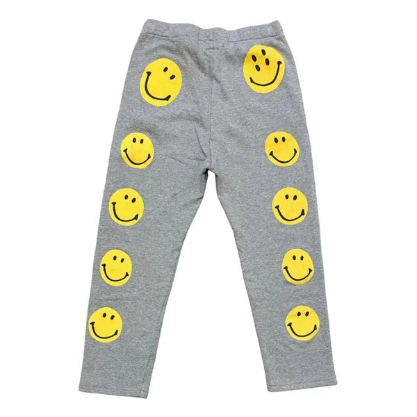 [BUNJANG] Kapital Smile Sweatpants Grey / 캐피탈 스마일 스웻팬츠