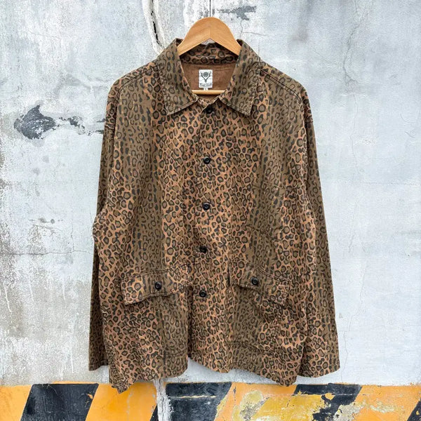[BUNJANG] South2 West8 Leopard Print Jacket / South2 West8 남이서팔 레오파드 호피 자켓