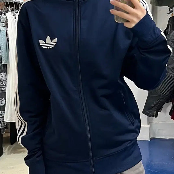 [BUNJANG] Adidas Firebird Track Jacket Navy / Adidas 아디다스 파이어버드 네이비 져지