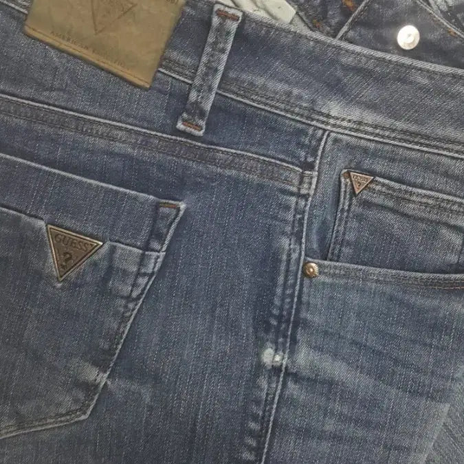 [BUNJANG] GUESS 29-inch Gold Button Stretch Jeans / GUESS 게스(사방스판) 금장대님 29인치(No.482)드라이완료!