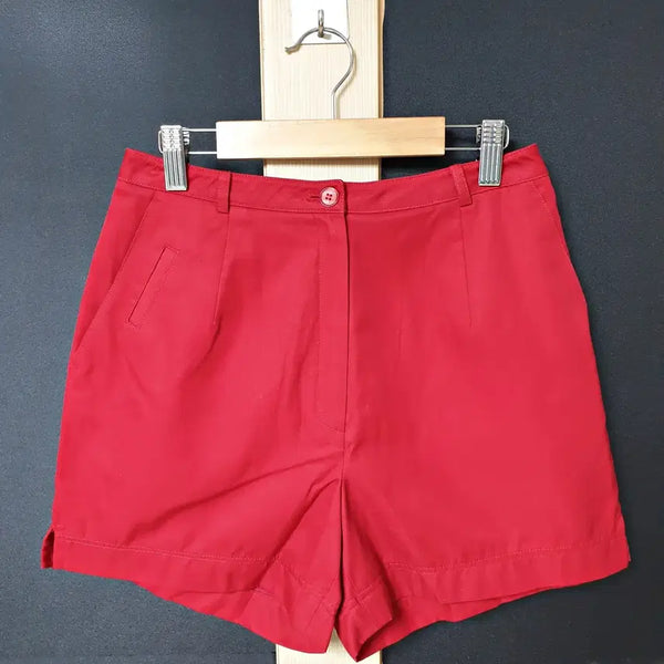 [BUNJANG] Fila Cotton Shorts Red / 진짜만원 휠라 면 반바지 55 레드