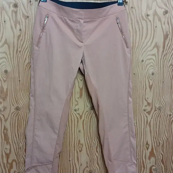 [BUNJANG] Champagne Pink Slim Fit Banding Pants - Women's Size 55 / 오브제 핏이 예쁜 샴페인 핑크 여성 바지