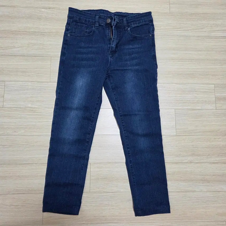 [BUNJANG] Denim Skinny Jeans (Size S) / (실착1회) 진청 데님스키니 키작녀 청바지 S사이즈