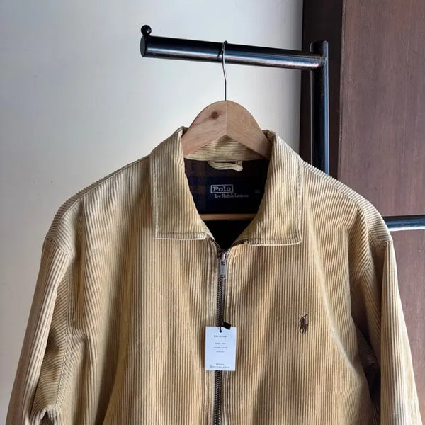[BUNJANG] Polo Ralph Lauren Beige Corduroy Jacket / 17769 - 폴로 랄프로렌 베이지 코듀로이 자켓