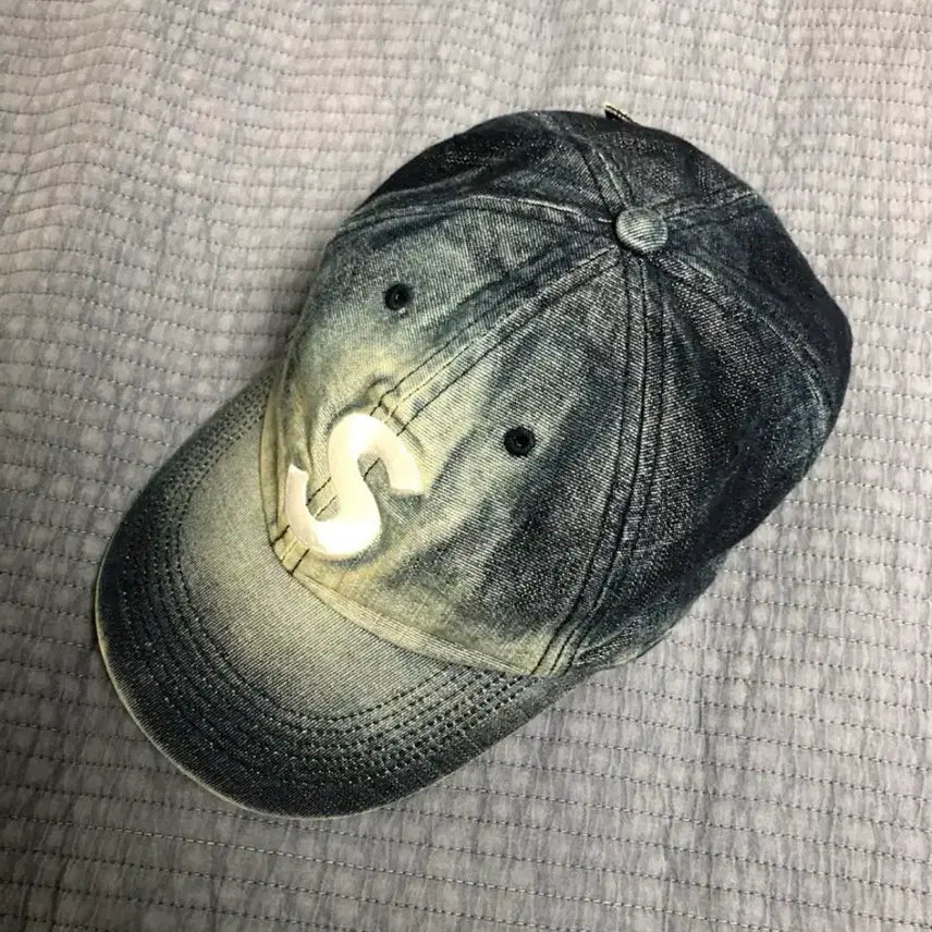 [BUNJANG] Supreme Denim Washed Baseball Cap / 슈프림 데님 볼캡