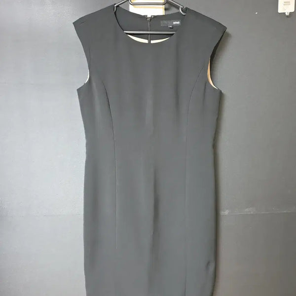 [BUNJANG] MIMO Sleeveless Midi Dress Black M / 진짜만원 미쏘 민소매 미디원피스 블랙 M