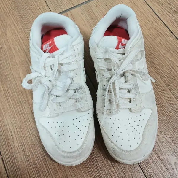[BUNJANG] Nike Dunk Low White Sneakers / 나이키 덩크 로우 화이트 신발