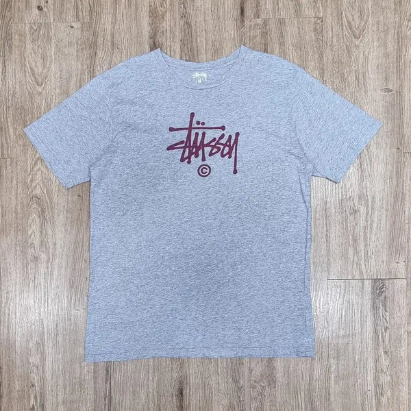 [BUNJANG] Stussy Basic Stock Logo T-Shirt M / 스투시 베이직 스톡 로고 반팔 M _ 남성