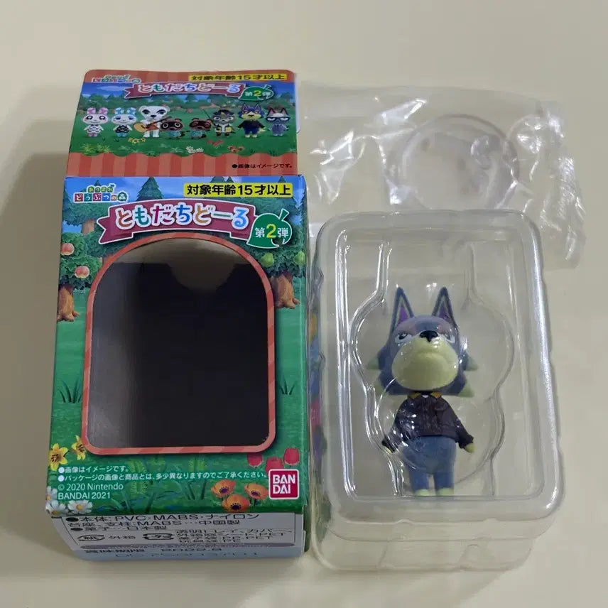 [BUNJANG] Animal Crossing Robbo Tomodachi Doll Figure (Box Opened, Figure Sealed) / (피규어미개봉/상자단순개봉) 동물의숲 로보 토모다치돌 피규어