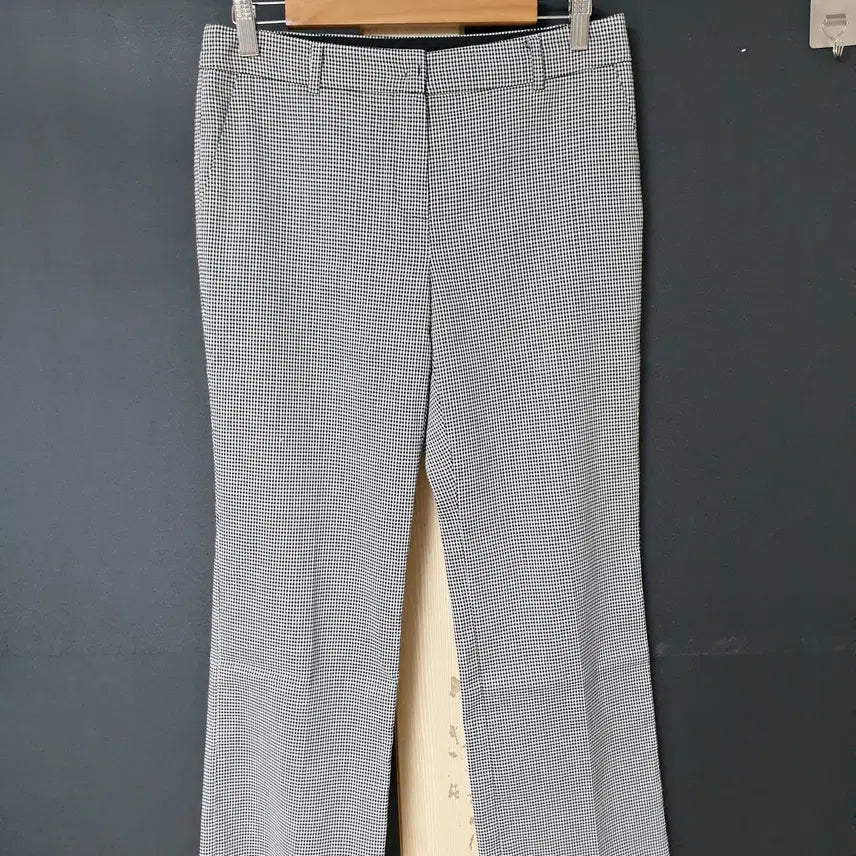 [BUNJANG] JUKE Linen Pants Gingham Black / 진짜만원 린넨팬츠 주크 고방체크 66 블랙