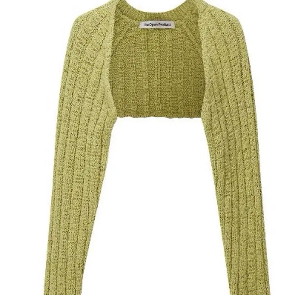 [BUNJANG] TheOpen Product Cotton Knit Top Bolero / 더오픈프로덕트) 코튼 니트 탑 볼레로
