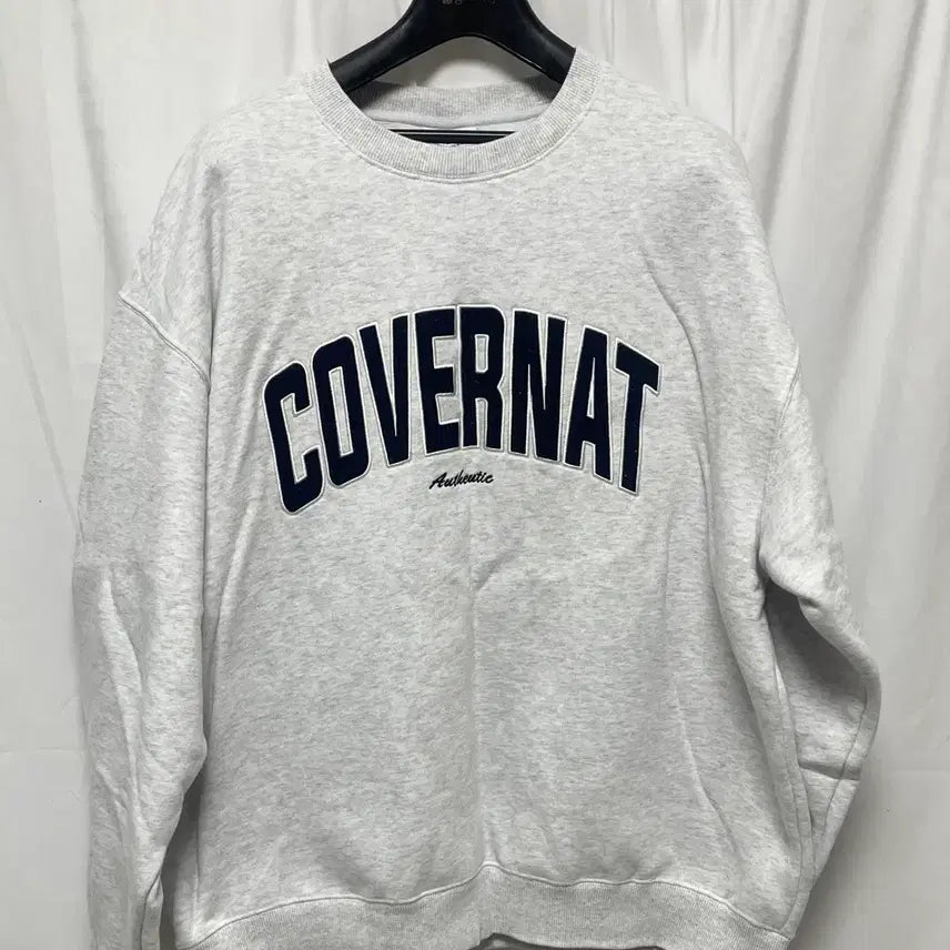 [BUNJANG] Covernat Authentic Fleece Sweatshirt Grey XXL / no.216 커버낫 기모맨투맨 그레이 Authentic xxl