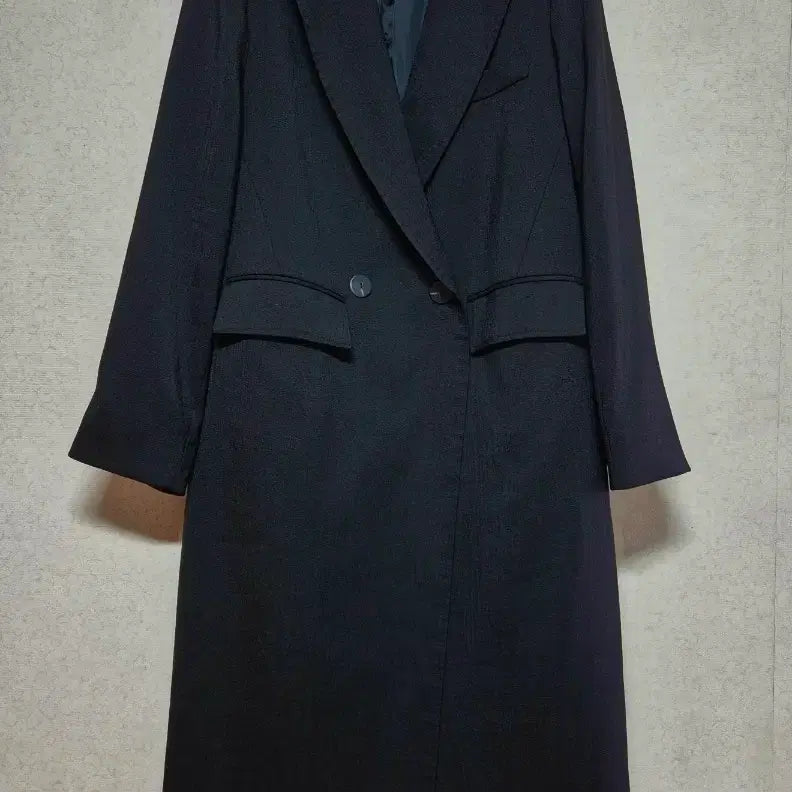 [BUNJANG] Queen Brand Oversized One-Button Double Long Jacket / 오버핏  원버튼 더블 롱쟈켓