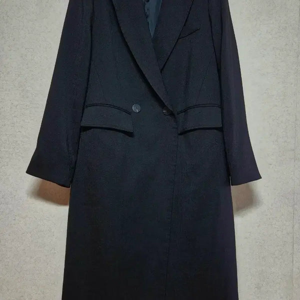 [BUNJANG] Queen Brand Oversized One-Button Double Long Jacket / 오버핏  원버튼 더블 롱쟈켓
