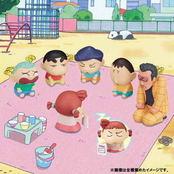 [BUNJANG] Crayon Shin-chan "Reflecting" 2 Gacha Figure Full Set / 단종 짱구 반성중2 가챠 피규어 풀세트