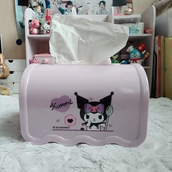 [BUNJANG] Sanrio Kuromi Tissue Case (Authentic, New) / (정품 새상품)산리오 쿠로미 티슈 케이스