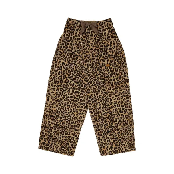 [BUNJANG] Kapital Leopard Print Cotton Pants / 캐피탈 레오파드 팬츠