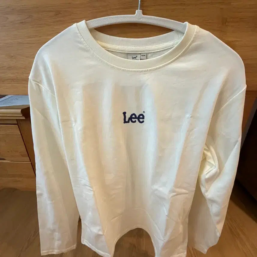 [BUNJANG] LE Tartan Cotton Long Sleeve T-Shirt Ivory / 리 타탄 면 긴팔 티셔츠 아이보리