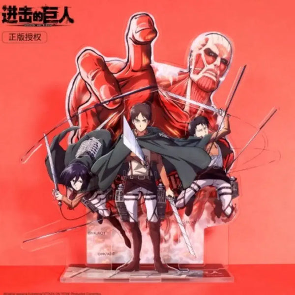 [BUNJANG] Attack on Titan Group Diorama Acrylic Stand Official Goods / 진격의 거인 단체 디오라마 아크릴 스탠드 공식굿즈