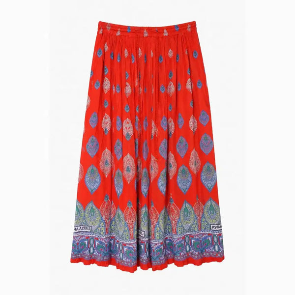 [BUNJANG] YUL Rayon Long Skirt Women / YUL 레이온 롱스커트 - Women (6325)