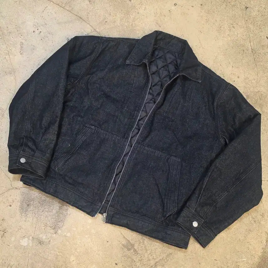 [BUNJANG] 8 Seconds Quilted Denim Jacket / 8세컨드 청 데님 자켓 퀄팅