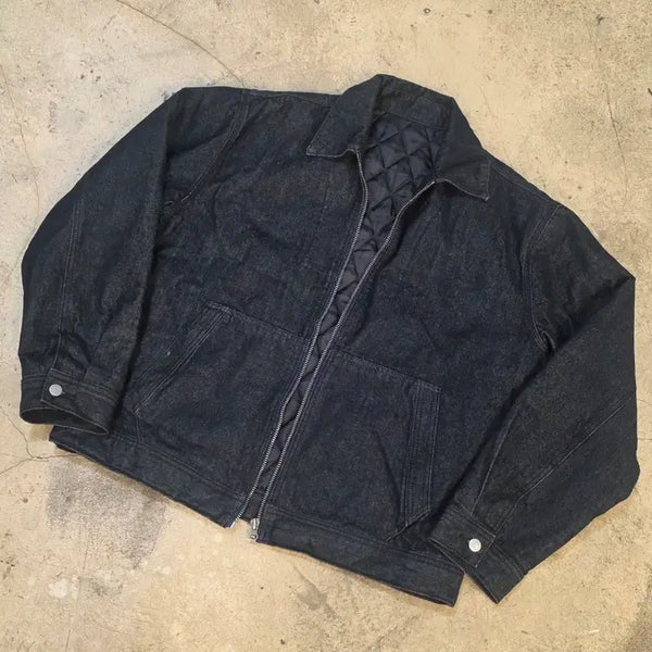 [BUNJANG] 8 Seconds Quilted Denim Jacket / 8세컨드 청 데님 자켓 퀄팅