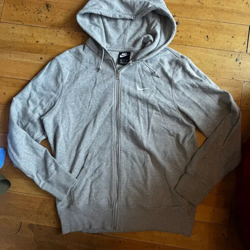 [BUNJANG] Nike Grey Hoodie Zip-Up XXL / 나이키 그레이 후드집업 XXL