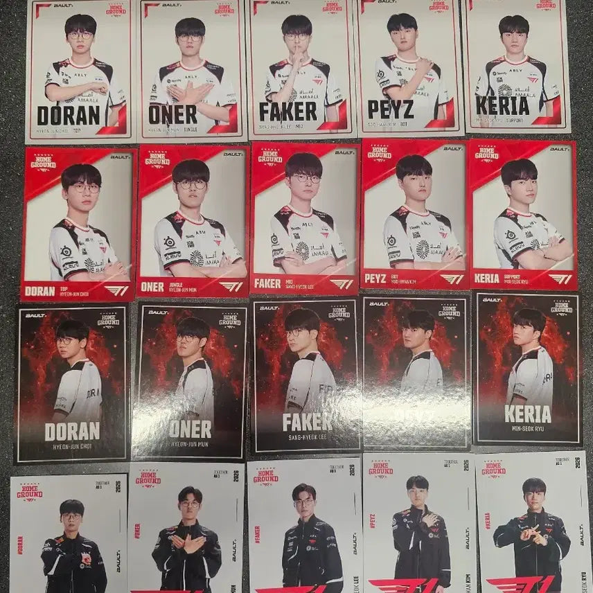 [BUNJANG] T1 Homeground Bault Trading Card / T1 홈그 bault 트레이딩 카드