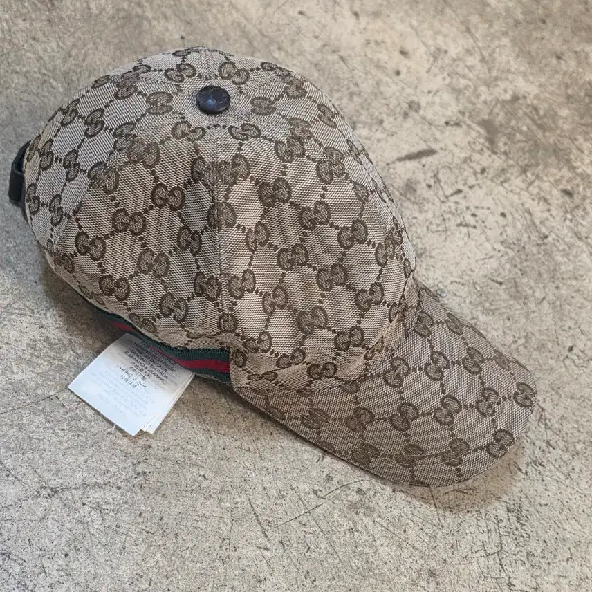 [BUNJANG] Gucci GG Canvas Baseball Cap / 구찌 GG 캔버스 볼캡 모자