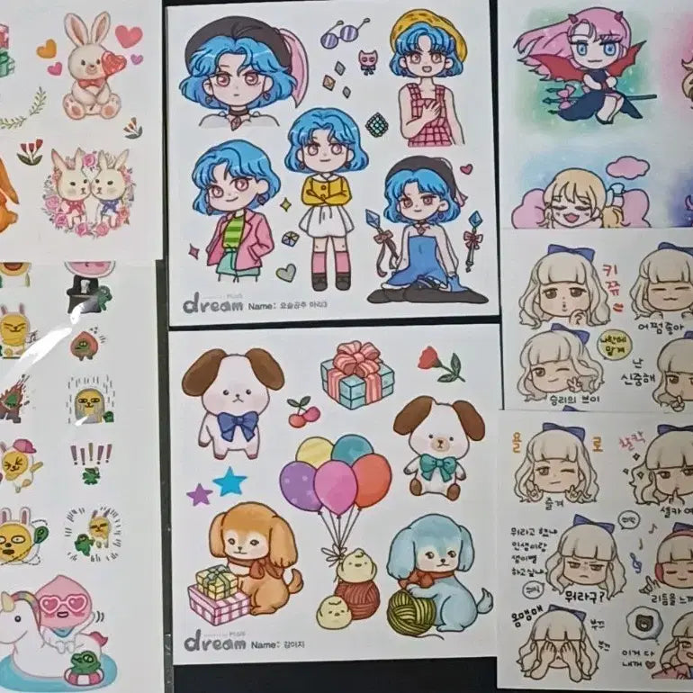 [BUNJANG] Stickers Bundle Set / 스티커 (배송비 포함)