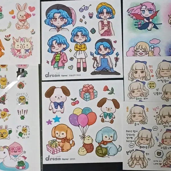 [BUNJANG] Stickers Bundle Set / 스티커 (배송비 포함)