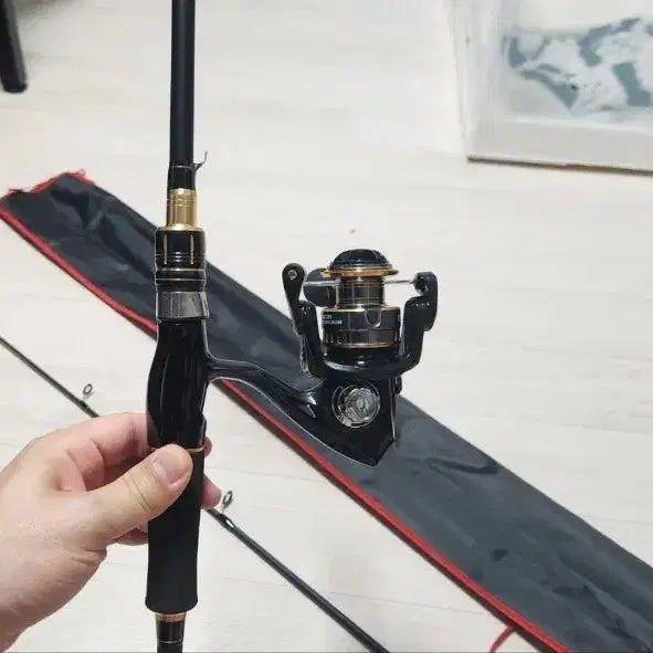 [BUNJANG] Tentation 1.8m Lure Fishing Rod + Roobline 2000 Spinning Reel Set / 루어낚시대(1.8m)+낚시릴 바다 민물 낚시 배스 우럭 볼락 전갱이 고등어 낚시대