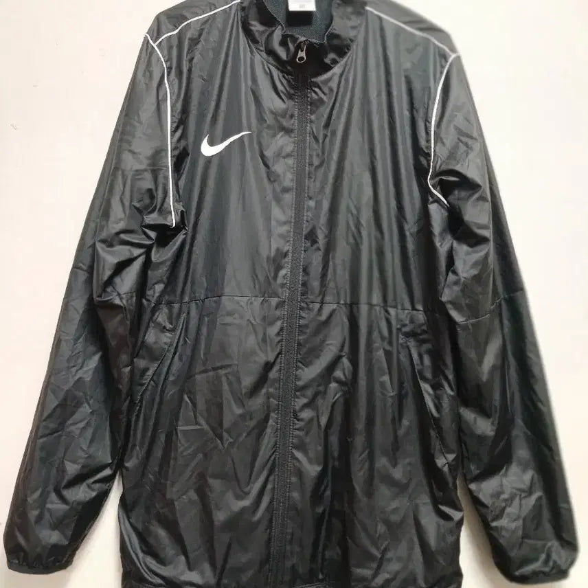 [BUNJANG] Nike Men's Swoosh Windbreaker Jacket Black Size L / 나이키 남성 스우시 바람막이 자켓 검정색 사이즈 L 100-105