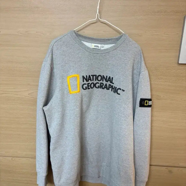 [BUNJANG] National Geographic Men's Sweatshirt XXL / 내셔널지오그래픽 맨투맨 남성용XXL