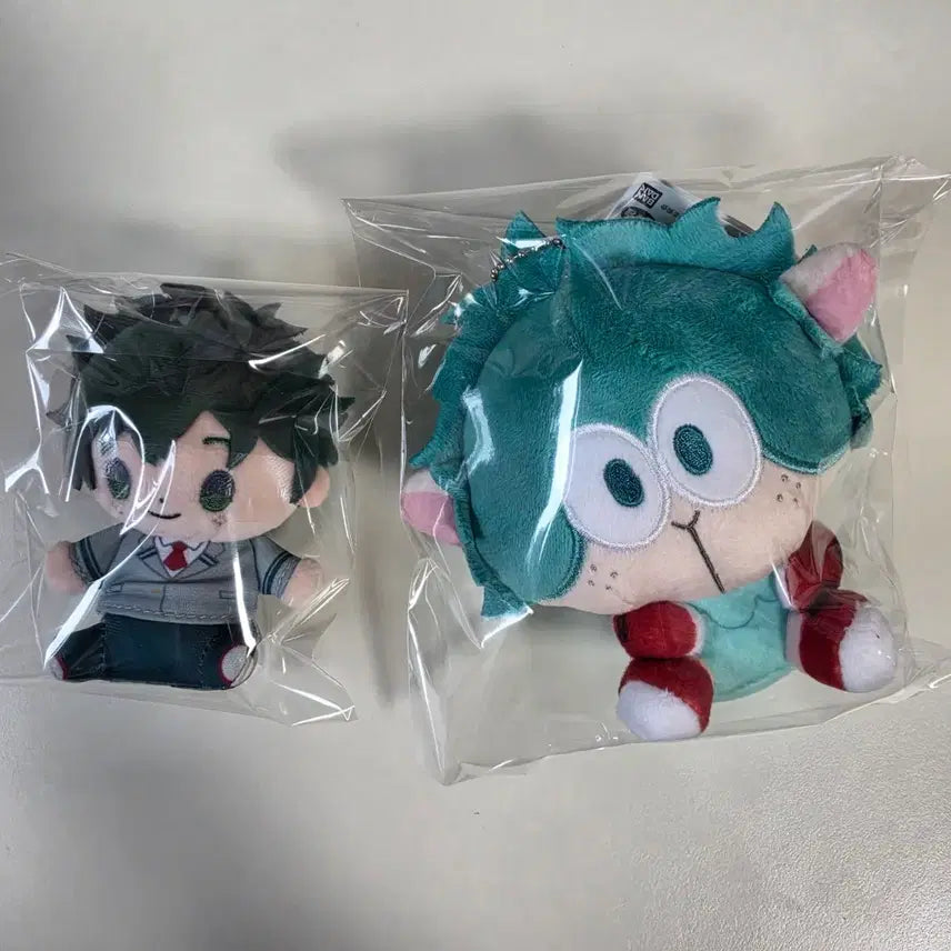 [BUNJANG] My Hero Academia Izuku Midoriya Chibi Plush Bundle / 히로아카 나히아 미도리야 누이 데쿠쉽 치비누이 일괄