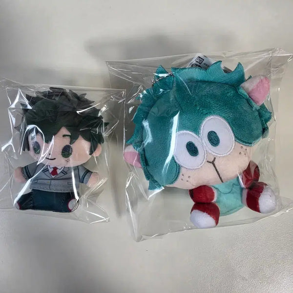 [BUNJANG] My Hero Academia Izuku Midoriya Chibi Plush Bundle / 히로아카 나히아 미도리야 누이 데쿠쉽 치비누이 일괄